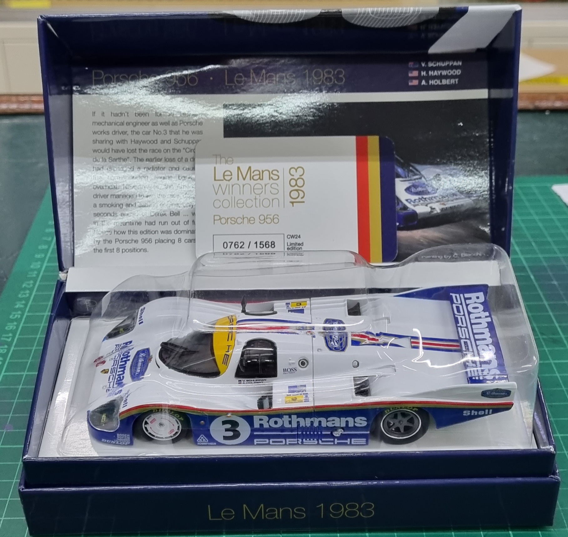 Slot.it CW24 Porsche 956C LH n.3 24h Le Mans Winner 1983
